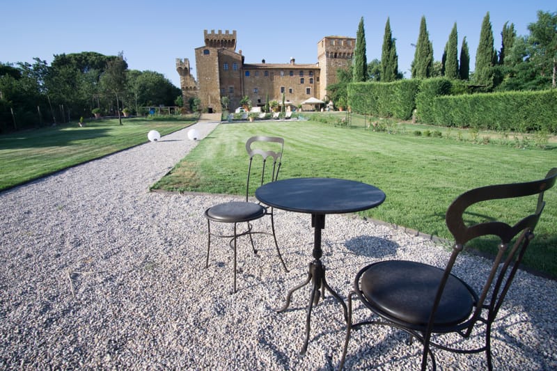 castello di spedaletto val d'orcia