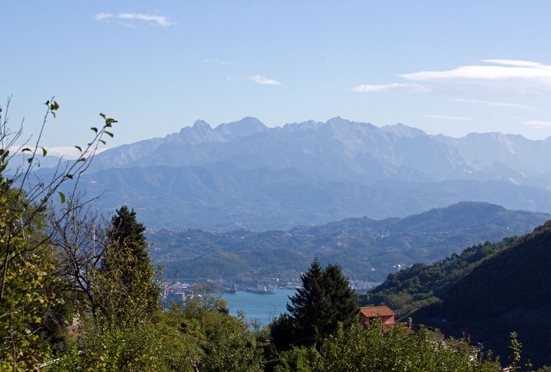 vista panoramica di Biassa