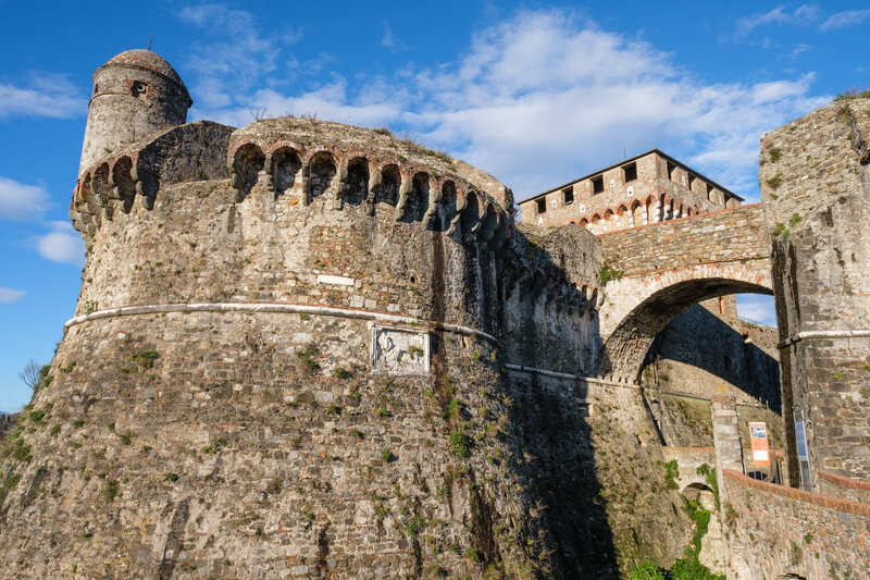 fortezza di sarzanello a Sarzana