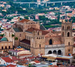 visuale dall'altro di Monreale