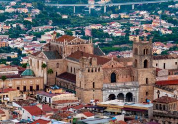 visuale dall'altro di Monreale