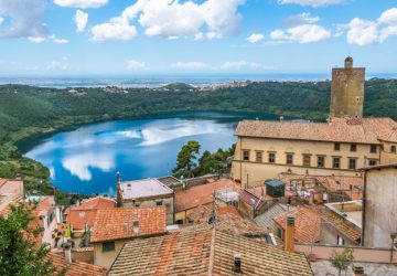 visuale panoramica lago di nemi