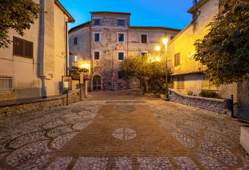 centro storico a Castel di Tora