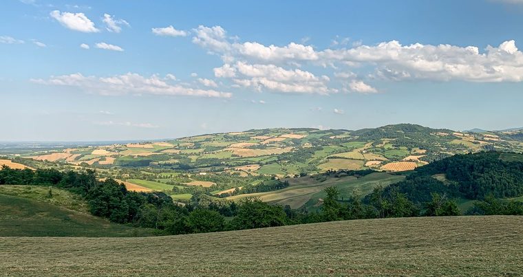 colli piacentini vista panoramica