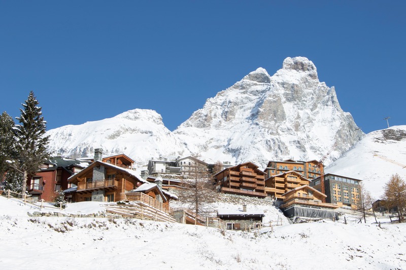 Cervinia paesaggi invernali