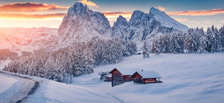 paesaggi invernali italiani