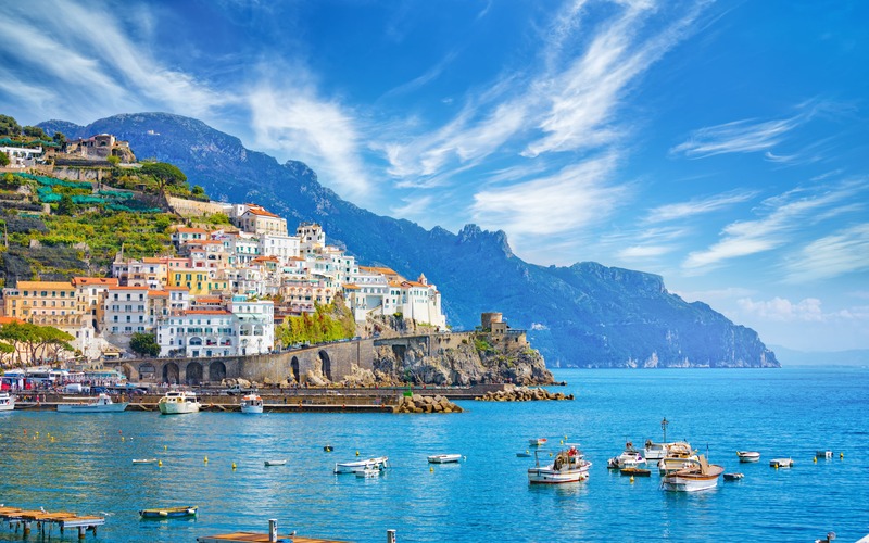 Parcheggiare in Costiera Amalfitana, Amalfi