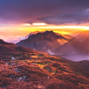 Piani Resinelli tramonto