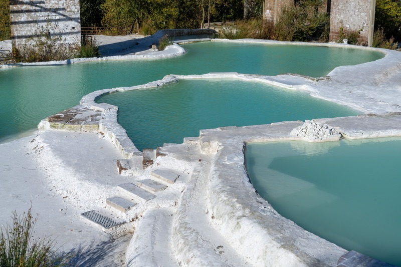 Bagni San Filippo piscine termali