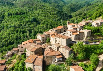 Raggiolo vista aerea