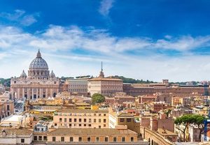 Roma panoramica dall'alto, quadraro