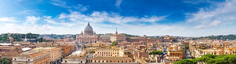 Roma panoramica dall'alto, quadraro