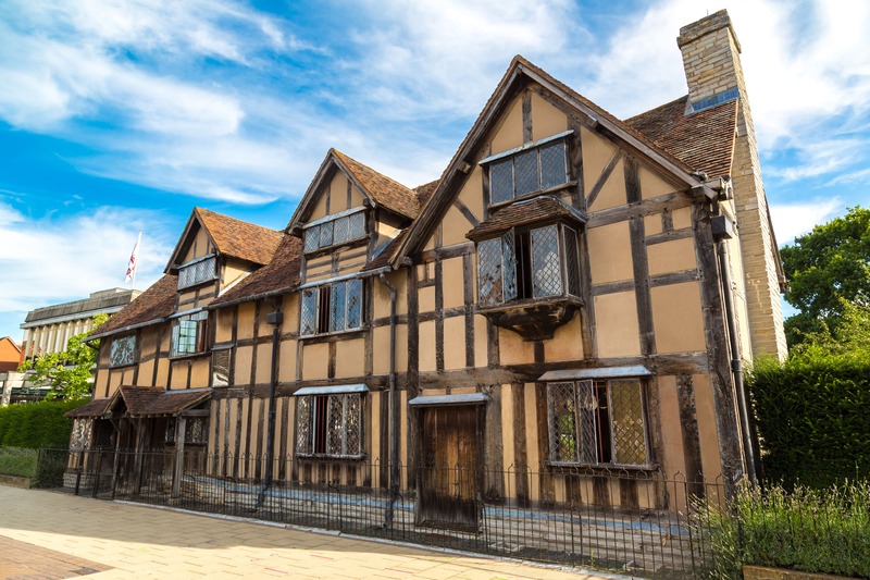 Shakespeares Birthplace a Stratford-upon-Avon