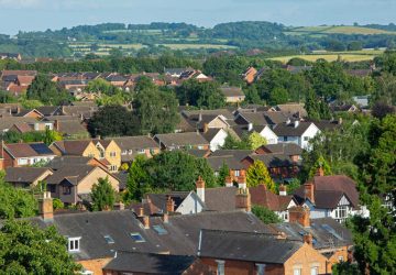 Stratford‑upon‑Avon vista aerea