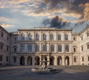 Palazzo Barberini facciata ingresso