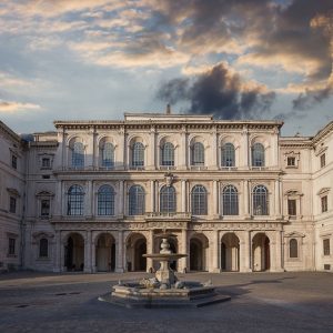 Palazzo Barberini facciata ingresso