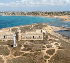 Isola delle Correnti nell'estremo sud della Sicilia