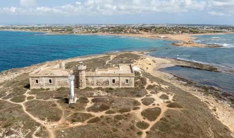 Isola delle Correnti nell'estremo sud della Sicilia